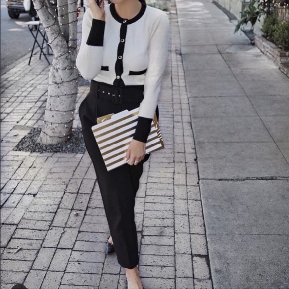 Bloggers fav Zara black high waisted pants - Picture 9 of 12